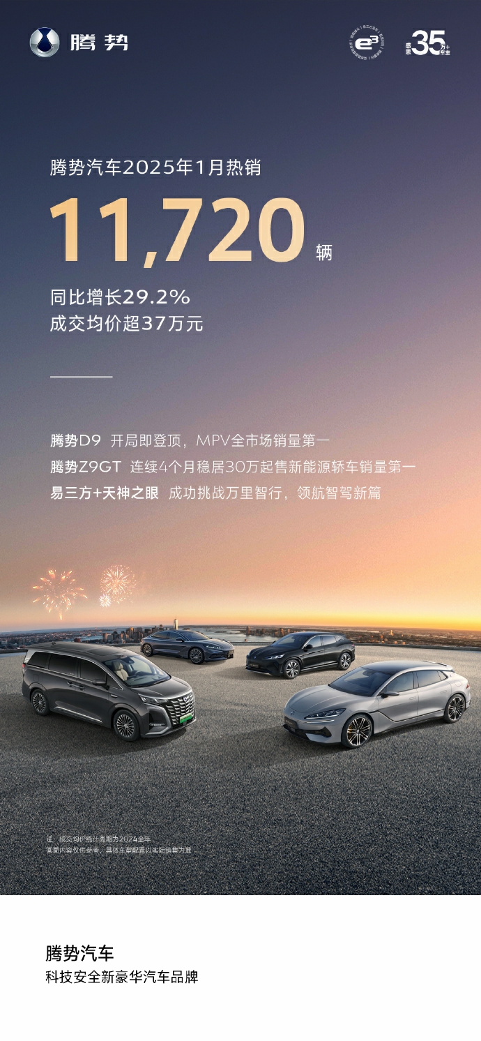 腾势迎来开门红豪华车经销商加速入局新能源豪华赛道(图5)