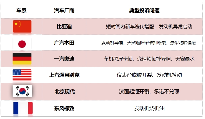 云开（Kaiyun）：2025年上半年国内汽车质量投诉指数分析报告(图9)