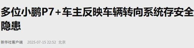 突发！小鹏汽车召回！(图5)